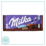 شکلات میلکا با طعم بیسکویت اوریو براونی 100 گرمی