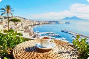 سرو قهوه در ایتالیا Espresso