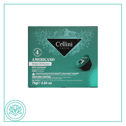 کپسول قهوه دولچه گوستو چلینی مدل Americano