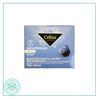 کپسول قهوه دولچه گوستو چلینی مدل Decafeinato